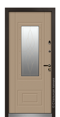 Входная дверь Сатори - вид изнутри Входная дверь Сатори (вид изнутри) - купить в Избербаше