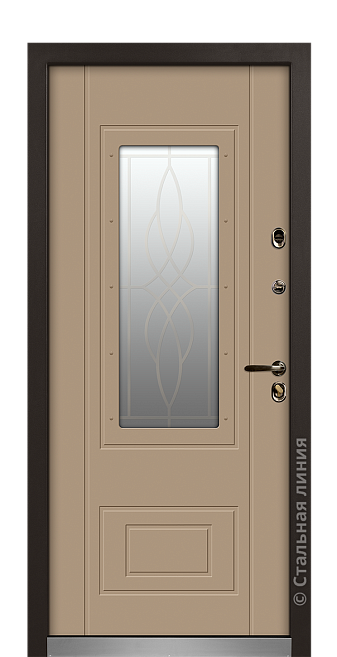 Входная дверь Сатори - вид изнутри Входная дверь Сатори (вид изнутри) - купить в Избербаше