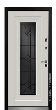 Входная дверь Бенвиль (вид изнутри) - купить в Избербаше