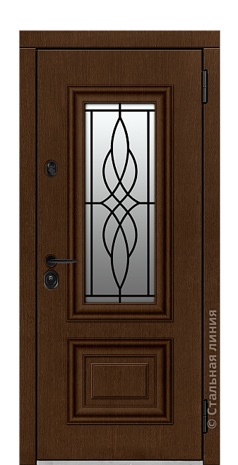 Входная дверь Леандро - вид снаружи Входная дверь Леандро (вид снаружи) - купить в Избербаше