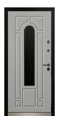 Входная дверь Арабелла (вид изнутри) - купить в Избербаше