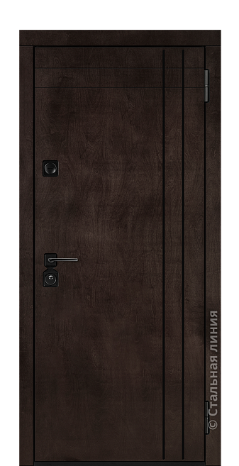 Входная дверь Грэйс (вид снаружи) - купить в Избербаше