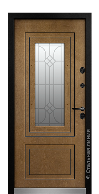 Входная дверь Монтэ - вид изнутри Входная дверь Монтэ (вид изнутри) - купить в Избербаше