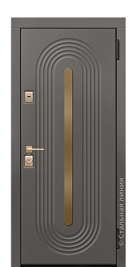 Входная дверь Эрчел - вид снаружи Входная дверь Эрчел (вид снаружи) - купить в Избербаше