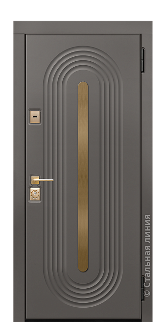 Входная дверь Эрчел - вид снаружи Входная дверь Эрчел (вид снаружи) - купить в Избербаше