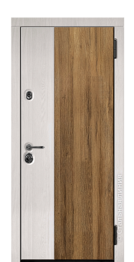 Входная дверь Борнмут (вид снаружи) - купить в Избербаше