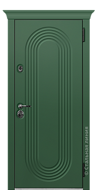 Входная дверь Фелиция (вид снаружи) - купить в Избербаше