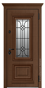 Входная дверь Монтэ - вид снаружи Входная дверь Монтэ (вид снаружи) - купить в Избербаше