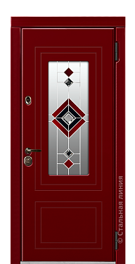 Входная дверь Шоле (вид снаружи) - купить в Избербаше