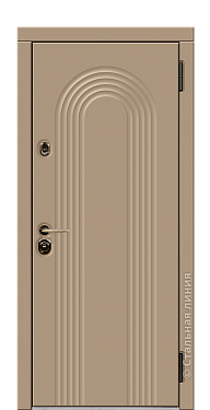 Входная дверь Рифлессо - вид снаружи Входная дверь Рифлессо (вид снаружи) - купить в Избербаше