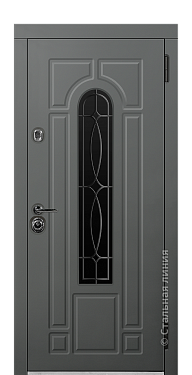 Входная дверь Арабелла (вид снаружи) - купить в Избербаше