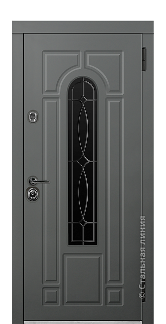Входная дверь Арабелла (вид снаружи) - купить в Избербаше